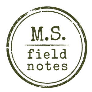 M.S. Field Notes stamp logo